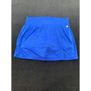 Badger Sport Blue Athletic Skirt with Built in Shorts Women Tennis Golf‎ Running